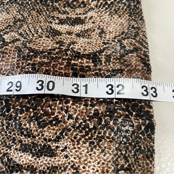 Reba faux suede snake print crinkle maxi skirt NWT  Argentina size 6 - Picture 13 of 13